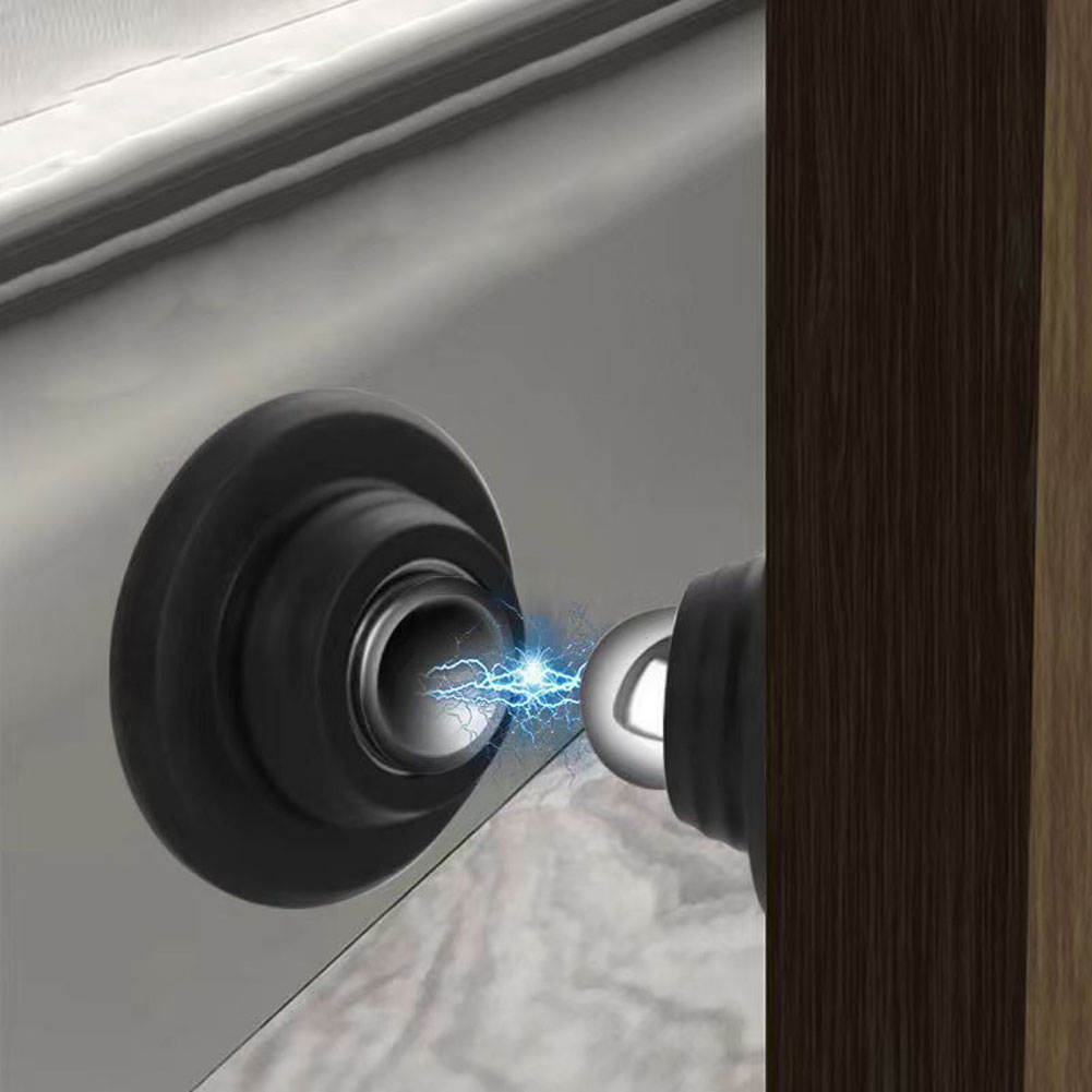 Door Stop Alarm - 1pc Silicone Door Stop Door Magnetic