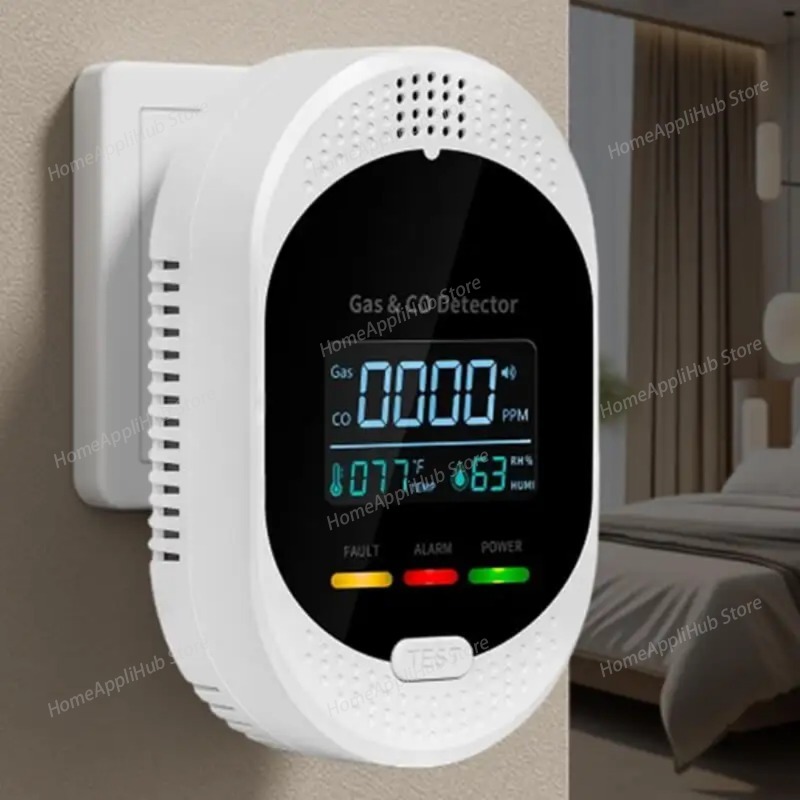 4-in-1 Detector with Temperatu - Co Detector Plug review and price