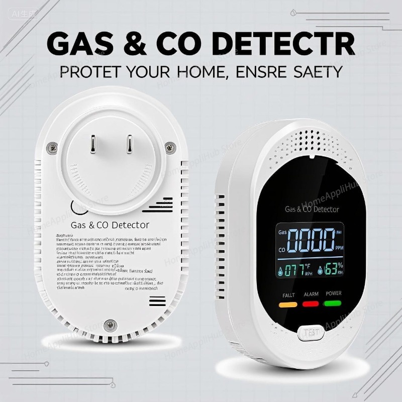 4-in-1 Detector with Temperatu - Co Detector Plug review and price