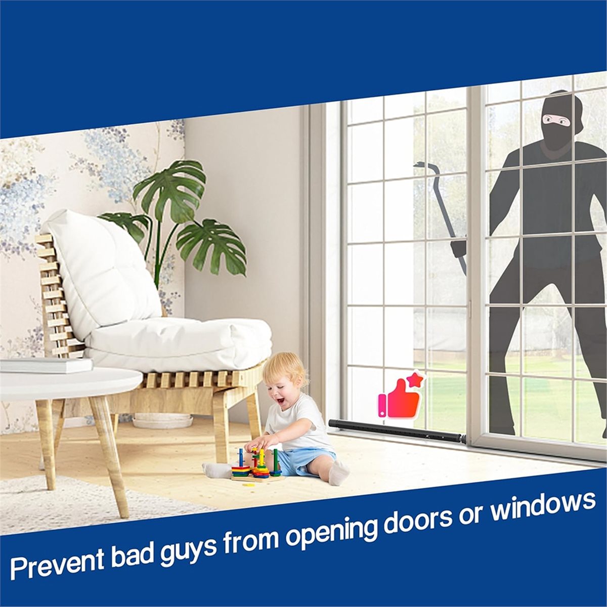 A20I Sliding Door Security Bar - Window Lock Bar review and price