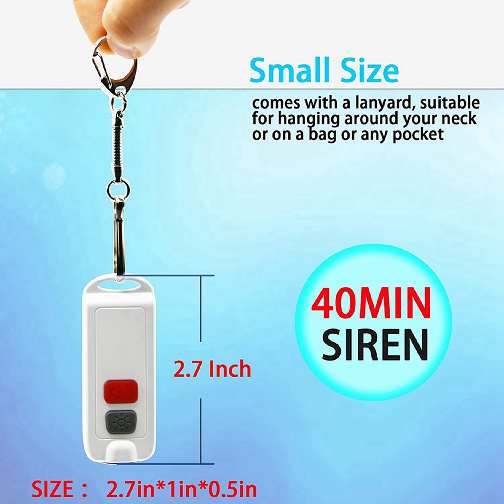FULL-2X Personal Alarm,Safety  - Personal Alarm Keychain review and price