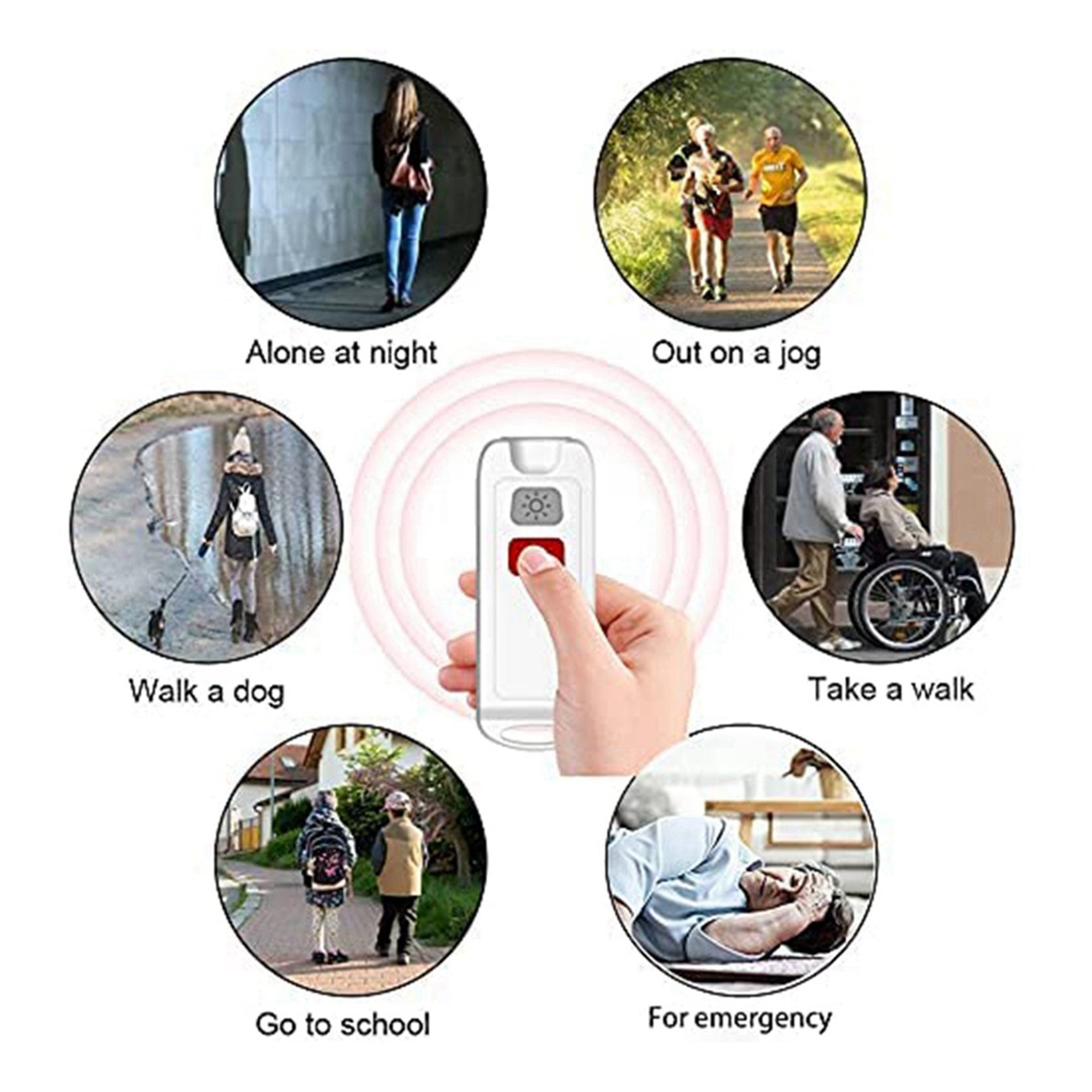 FULL-2X Personal Alarm,Safety  - Personal Alarm Keychain review and price