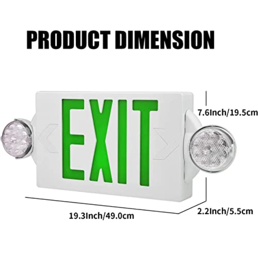 Emergency Exit Light, Adjustab - Emergency Exit Sign review and price