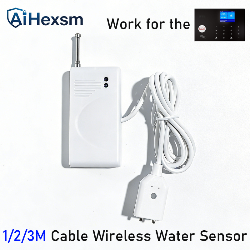 1/2/3meter Wireless 433MHz Wat - Water Alarm Sensor review and price