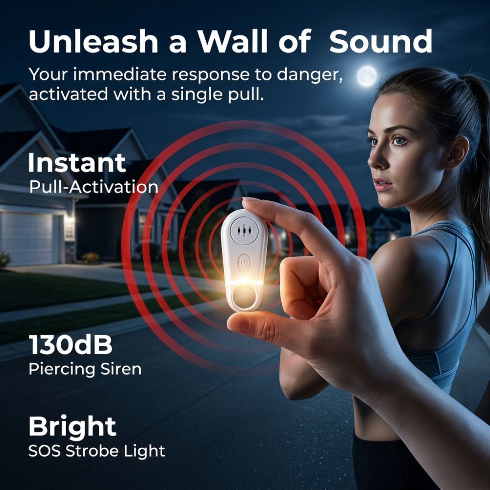 Portable Personal Safety Alarm - Personal Alarm Keychain review and price