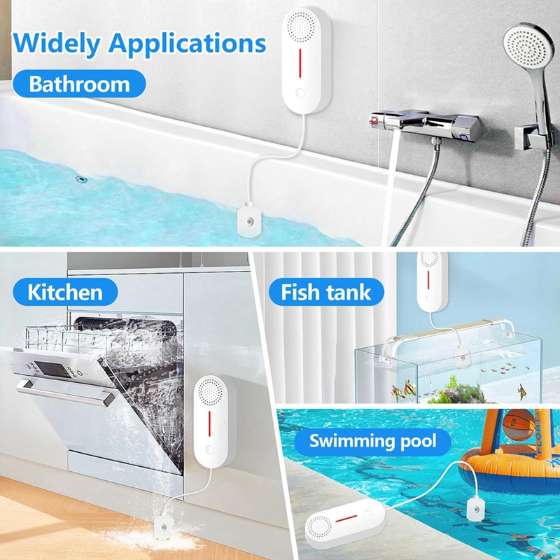 Water Detector Alarm, Smart Wa - Water Alarm Sensor review and price