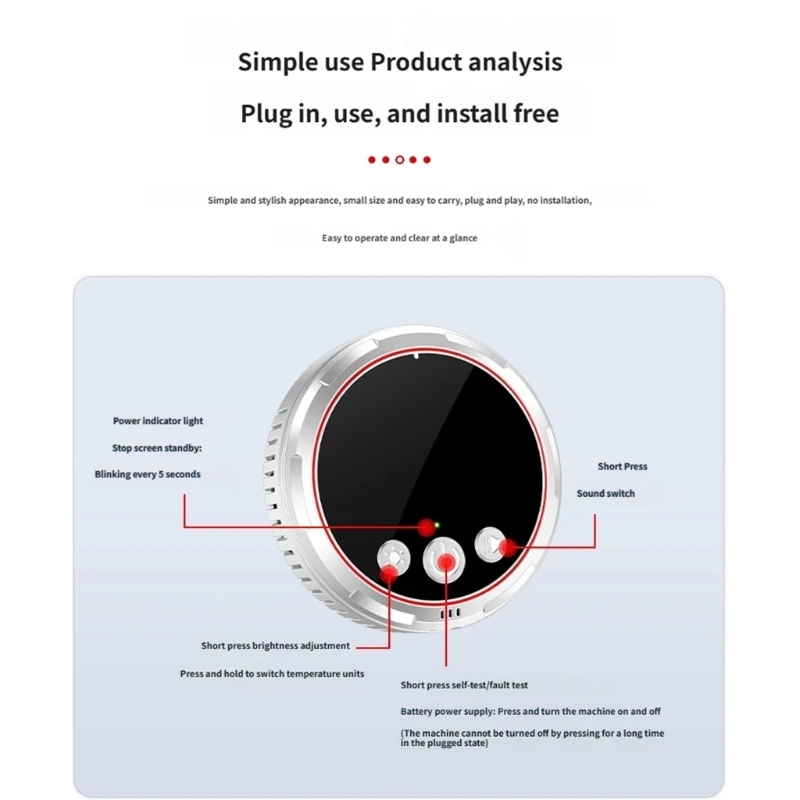 Plugs in Gas Detector With 5 P - Co Detector Plug review and price