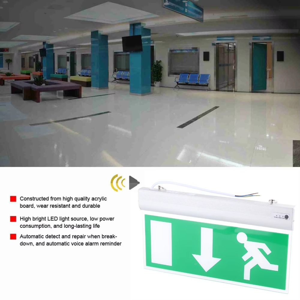 Commercial LED Emergency Sign  - Emergency Exit Sign review and price