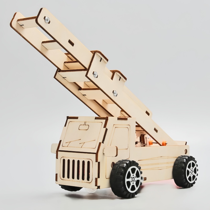 DIY Wood Ladder Fire Truck Mod - Fire Escape Ladder review and price