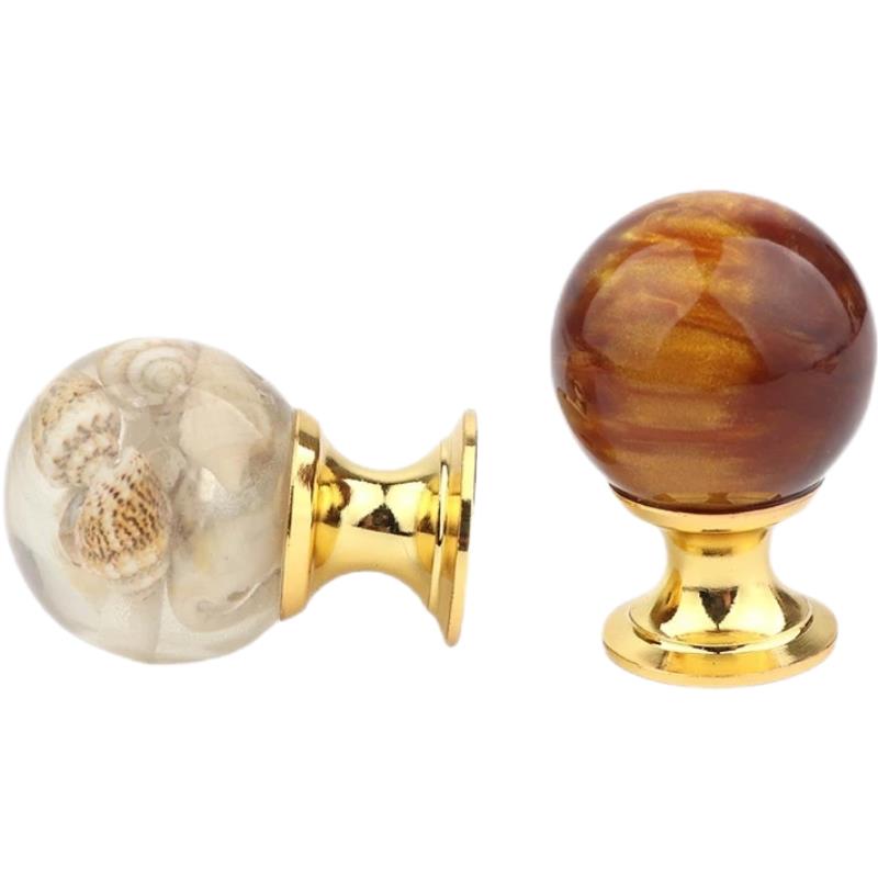 Amber Shell Tiger Eye Gold Cup - Window Lock Bar review and price