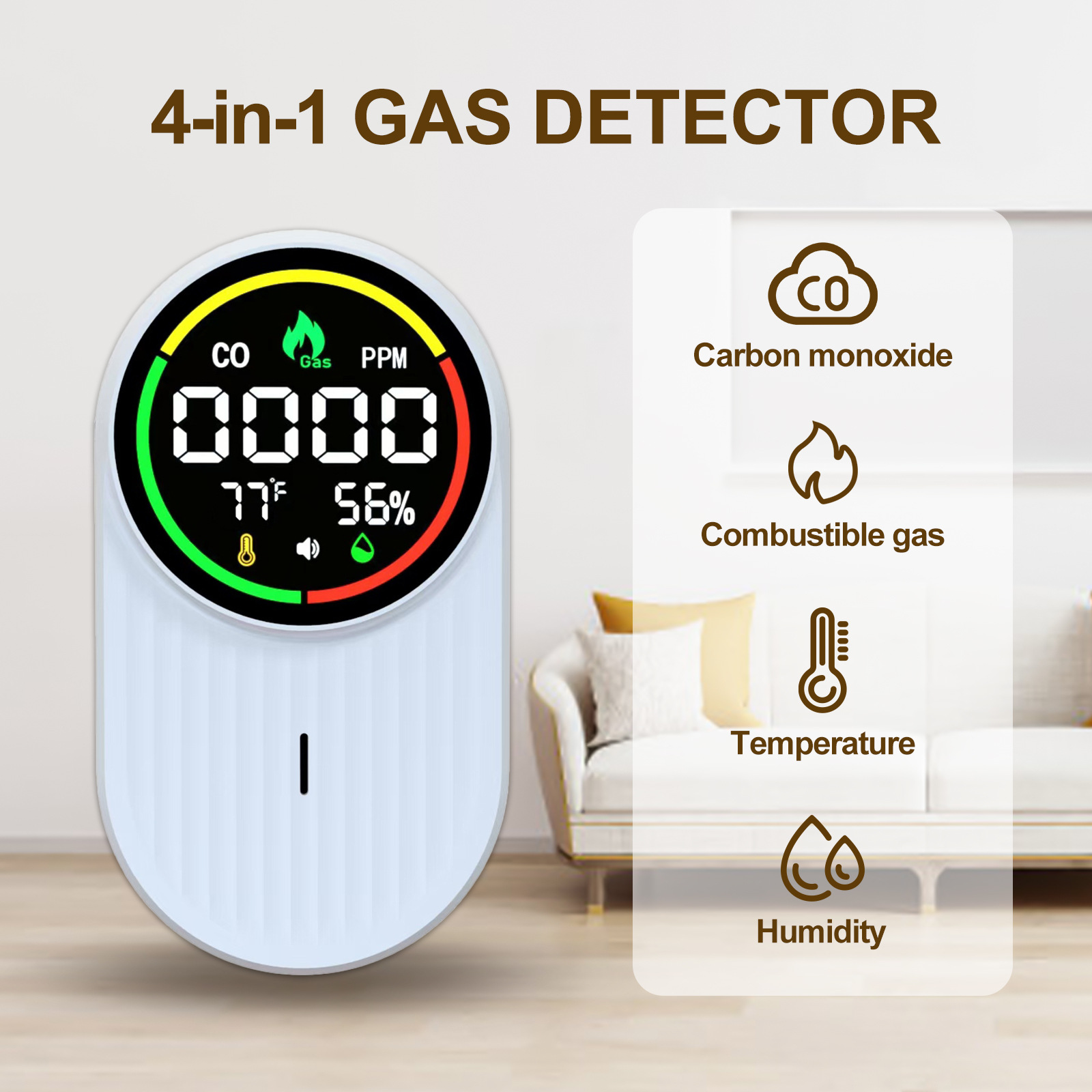 Carbon Monoxide Detector RV CO - Co Detector Plug review and price