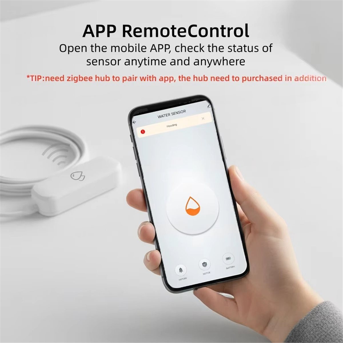 Compatible ZigBee Water Leak S - Water Alarm Sensor review and price